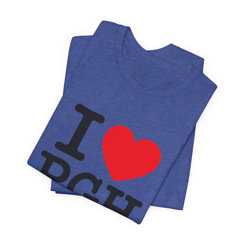 I Heart PGH - Unisex Jersey Short Sleeve Tee