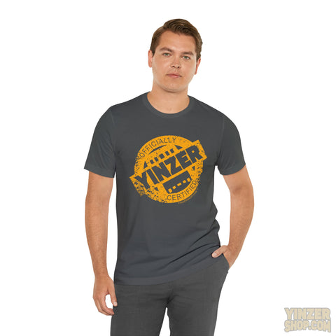 Certified Yinzer™ Unisex Jersey Short Sleeve Tee T-Shirt Printify   