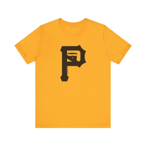 Duquesne Incline - P for Pittsburgh Series  - Short Sleeve Shirt