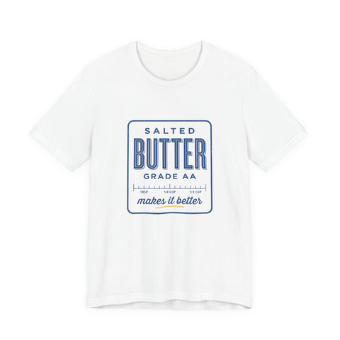 Salted Butter Label Tee | Vintage Food Graphics, Retro Diner Typography