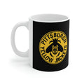 Pittsburgh Yellow Jackets Mug 11oz  Vintage Ice Hockey   