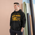 Forbes Field - 1909 - Retro Schematic - Champion Hoodie Hoodie Printify   