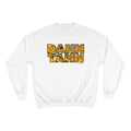 Dahntahn Map - Champion Crewneck Sweatshirt Sweatshirt Printify White S 