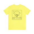 Famous Pittsburgh Sports Plays - Clemente is WS MVP - 1971 World Series - Short Sleeve Tee T-Shirt Printify Yellow S 