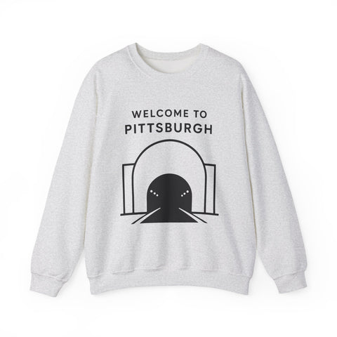Welcome to Pittsburgh Tunnel - Heavy Blend™ Crewneck Sweatshirt