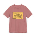 The 'Burgh Cartoon Pittsburgh Skyline - Short Sleeve Shirt T-Shirt Printify Heather Mauve S