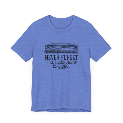 Never Forget: Three Rivers Stadium Retro Tribute T-Shirt