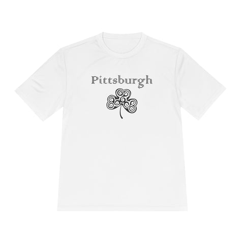 Pittsburgh Irish Clover - Sport-Tek Unisex Moisture Wicking Tee