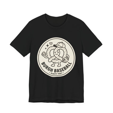 Burgh Baseball Pretzel Logo Tee | Pittsburgh Baseball Pride