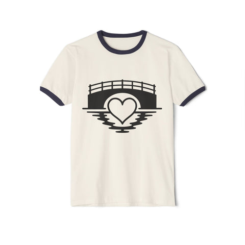 Love the 'Burgh - Unisex Cotton Ringer T-Shirt
