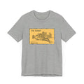 The 'Burgh Cartoon Pittsburgh Skyline - Short Sleeve Shirt T-Shirt Printify Athletic Heather S 