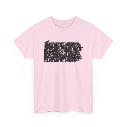 Pennsylvania Grunge - Unisex Heavy Cotton Tee