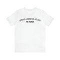 Lincoln-Lemington-Belmar - The Burgh Neighborhood Series - Unisex Jersey Short Sleeve Tee T-Shirt Printify White S 