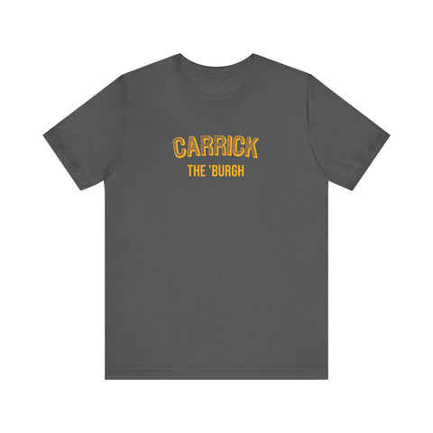 Carrick  - The Burgh Neighborhood Series - Unisex Jersey Short Sleeve Tee T-Shirt Printify Asphalt S 