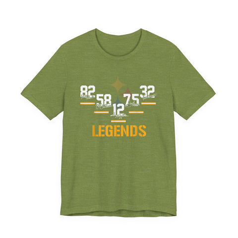 Pittsburgh Football Legends - Unisex Jersey Short Sleeve Tee