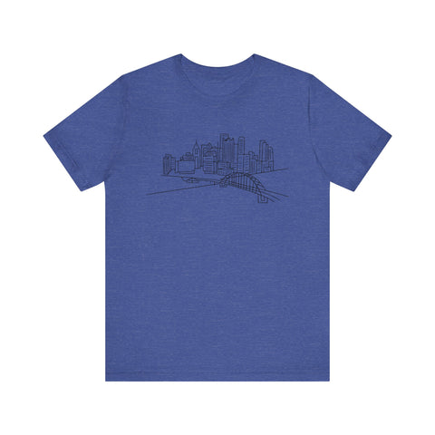 Pittsburgh Skyline Short Sleeve T-Shirt