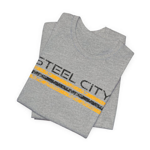 Vintage Steel City - Unisex Jersey Short Sleeve Tee