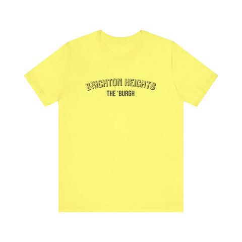 Brighton Heights  - The Burgh Neighborhood Series - Unisex Jersey Short Sleeve Tee