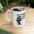 Pittsburgh's Favorite Neighbor - Pittsburgh Coffee Ceramic Mug 11oz Mug Printify 11oz