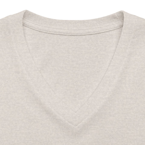 Camp McCarthy 2026 Women's V‑Neck Tee — Summer Camp Football Vintage Design