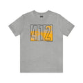 The 412 Series - PNC Park - Short Sleeve Tee T-Shirt Printify Athletic Heather S 