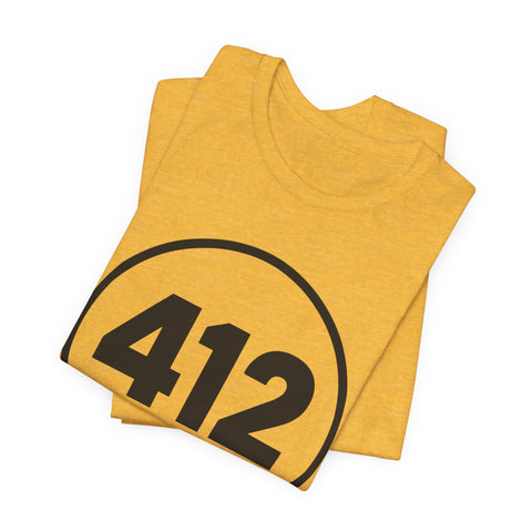 412 Stamp - Unisex Jersey Short Sleeve Tee