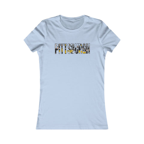 Pittsburgh Football Players - Women's Favorite Tee
