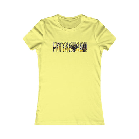 Pittsburgh Football Players - Women's Favorite Tee