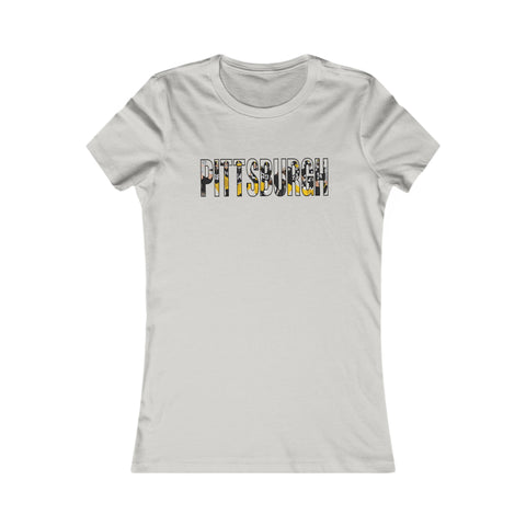 Pittsburgh Football Players - Women's Favorite Tee