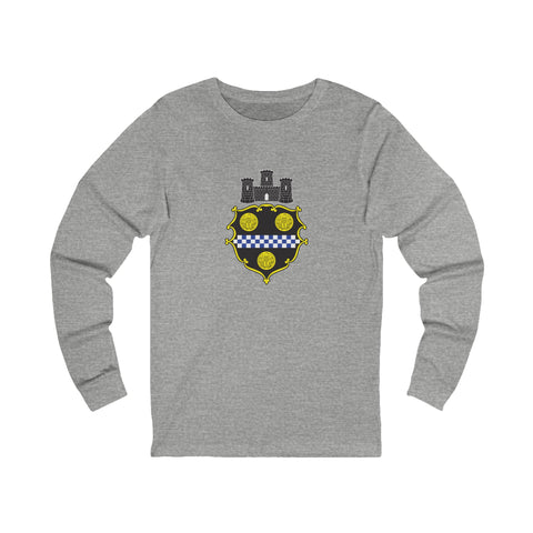 City of Pittsburgh Coat of Arms Long Sleeve Tee Shirt
