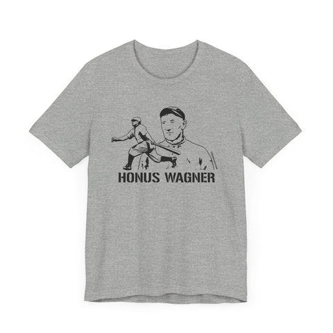 Honus Wagner Legend T-Shirt  - Unisex bella+canvas 3001 Short Sleeve Tee