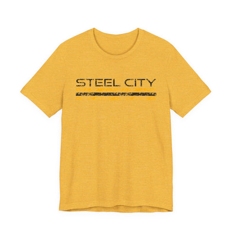 Vintage Steel City - Unisex Jersey Short Sleeve Tee