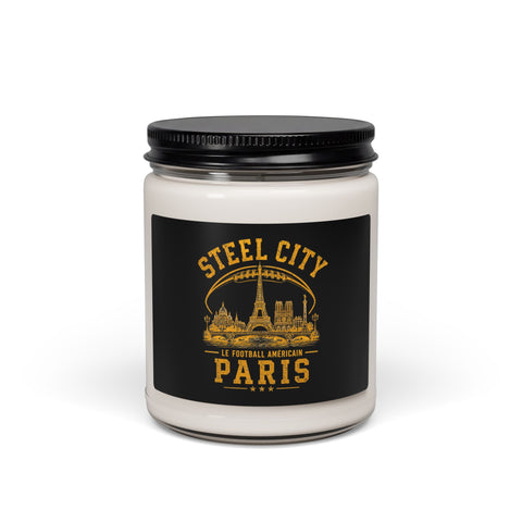 Steel City Paris Scented Soy Candle, 9oz