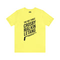 The Big Three - Crosby, Malkin, Letang - Hockey - Short Sleeve Tee T-Shirt Printify Yellow S 