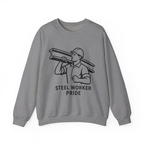 Steel Worker Pride - Heavy Blend™ Crewneck Sweatshirt