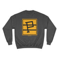 Pittsburgh Pirates Hockey 1925 - Retro - Champion Crewneck Sweatshirt Sweatshirt Printify Charcoal Heather S 