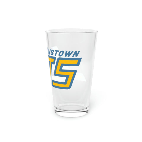 Johnstown Jets Pint Glass  Vintage Ice Hockey   