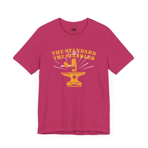 The Standard is The Standard - Hammer Anvil - T-shirt T-Shirt Printify Berry S 