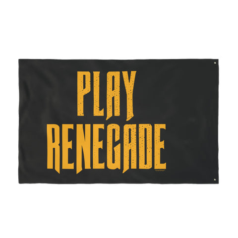 Play Renegade - Double Sided Flag