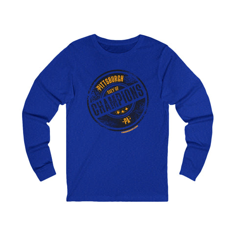 Stamp Series City of Champions - LONG SLEEVE TEE Long-sleeve Printify