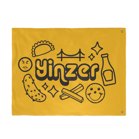 Yinzer Collage - Double Sided Flag