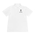 Pittsburgh Hockey "Crossed Sticks" -  Men's Sport Polo Shirt T-Shirt Printify White S 