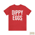 Dippy Eggs Pittsburgh Culture T-Shirt - Short Sleeve Tee T-Shirt Printify Heather Red M 