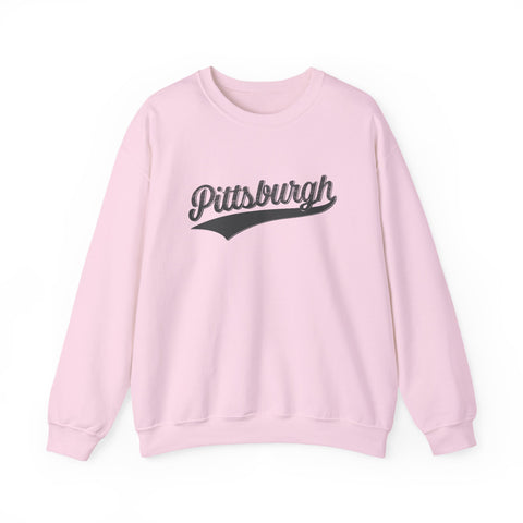 Pittsburgh Varsity Retro Heavy Blend Crewneck Sweatshirt