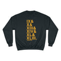 Pittsburgh Football Championships Ampersand - Champion Crewneck Sweatshirt Sweatshirt Printify Black S 