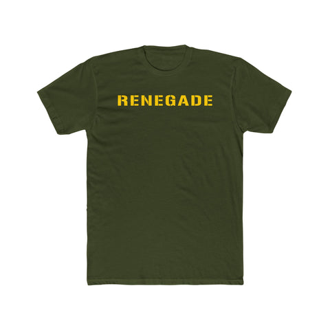 Pittsburgh RENEGADE T-Shirt T-Shirt Printify Solid Military Green XS 