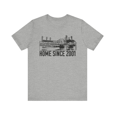 PNC Park Home Series T-Shirt - Unisex bella+canvas 3001 Short Sleeve Tee T-Shirt Printify Athletic Heather S 