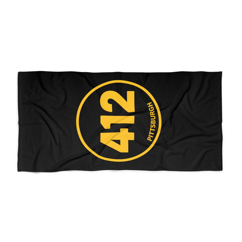 412 Stamp - Beach Towel