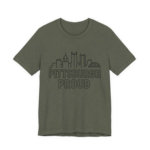 Pittsburgh Proud - Unisex Jersey Short Sleeve Tee