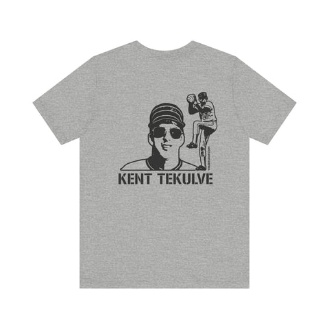 Kent Tekulve Legend T-Shirt - GRAPHIC ON BACK - Unisex bella+canvas 3001 Short Sleeve Tee T-Shirt Printify   